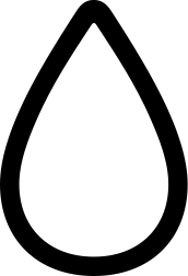 Apple icon of water drop