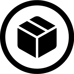 Apple shipping icon